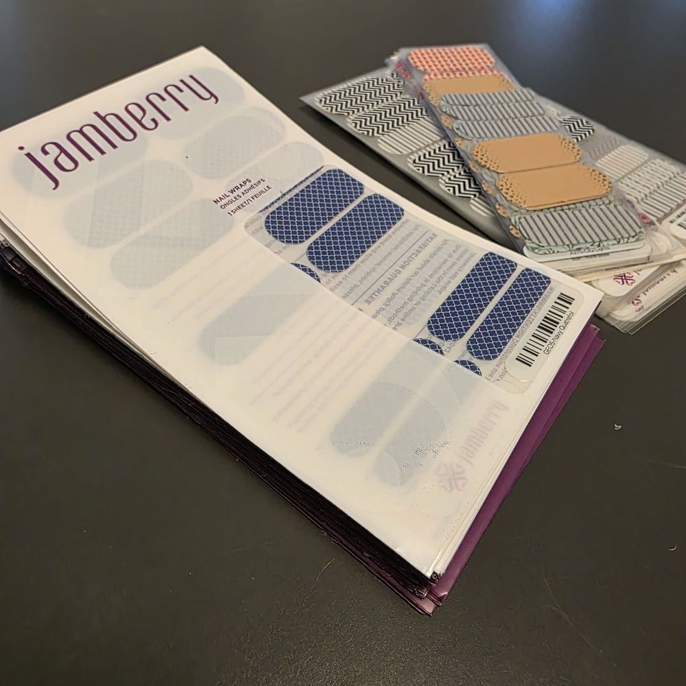 Jamberry Wrap Collection - Partial and Half Sheets
